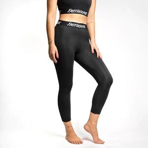 Fasthouse Speed Style Moto Leggings Womens L Black Compression MTB BMX
